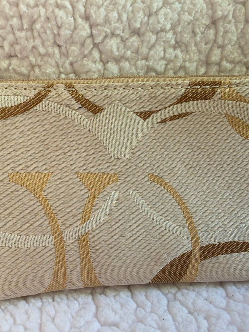 Coach Signature C Y2K Wristlet in Canvas - Vintage